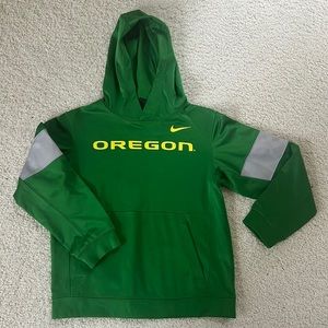 Nike dri-fit Oregon hoodie, youth boys size medium
